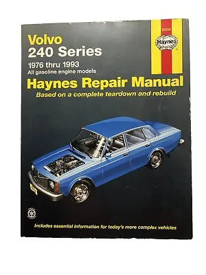 Volvo 240 Series Gas 1976-1993 Tune-up Service Repair Manual Wiring Diagrams AC • $29.99