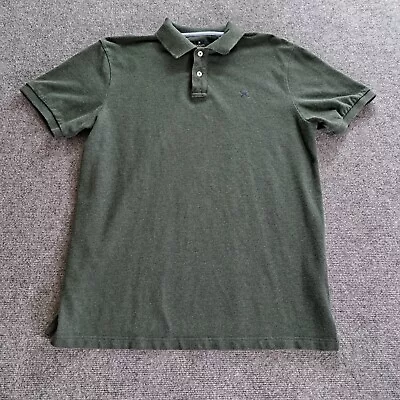 Hackett London Mens Polo Shirt Size Large Green Classsic Fit Short Sleeve  • $26.79