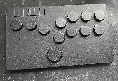 Flatbox - Hitbox Style Fightstick Controller (Leverless) With Choc Pinks • $45