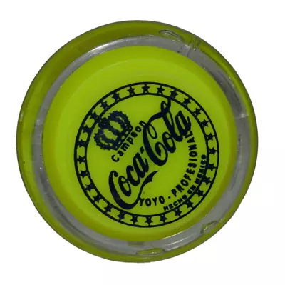 Vintage Toy Mexican Genuine Yellow Yo-yo Professional Champion Crown Coca Cola • $19.99