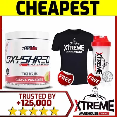 Oxyshred By Ehplabs 60 Serves Thermogenic Fat Metabolizer Weight Loss • $69.95