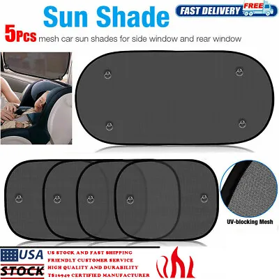 $13.98 • Buy Car Side Back Window Sun Shade Shield Block Visor Mesh Windshield Sunshade Baby