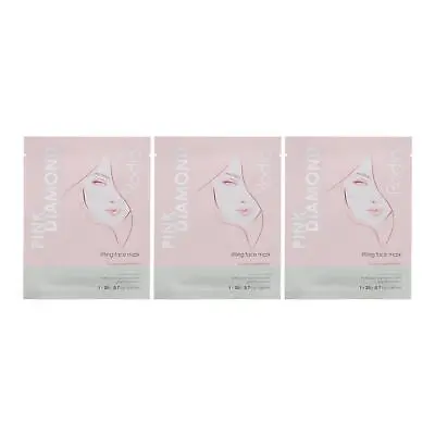 Rodial Pink Diamond Lift And Illuminate Face Mask 20g X 3 • £10