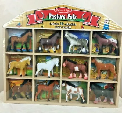 Melissa & Doug Pasture Pals Horses Equestrian Western Barn Storage BreedsCowgirl • $25.60