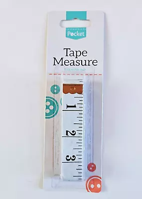 Tailor Seamstress Sewing Diet Body Cloth 150cm Ruler Tape Measure Brass Ends • £2.85