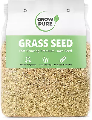Grass Seed (1Kg Covers Up To 60 Sqm) Fast Growing Grass Seed For Quick Lawn Patc • £17.99