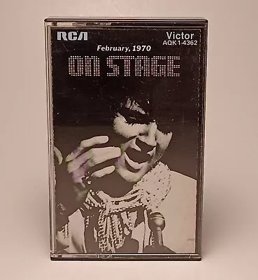 Elvis Presley On Stage February 1970 Live Audio Cassette RCA AQK1-4362 • $4