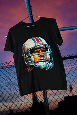 Dan Marino Miami Dolphins T-shirt Unisex Cotton Tee All Sizes S-3XL • $9.49