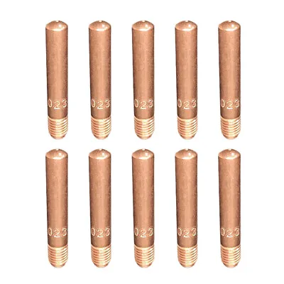 10-pk 14-23 .023  Contact Tips For Tweco #2 #3 #4 Linc. 200L 300 400 MIG Guns • $9.99