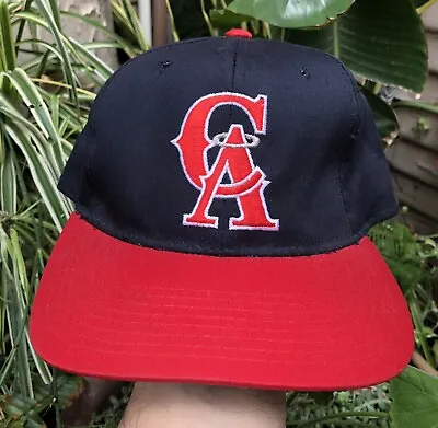 Vintage 90’s California Angels Starter Snapback Hat CA Cap MLB • $70