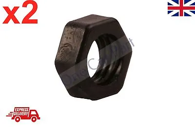 £1.70 • Buy 2x 8mm BLACK NYLON PLASTIC FULL NUTS FOR M8 SCREWS AND BOLTS NEW PACK