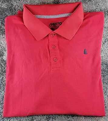 Mens Musto Evolution Upf40 Polo Shirt Size M • £27.99