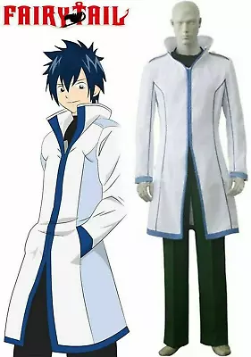 Fairy Tail Gray Fullbuster Suit Cosplay Costume Halloween Custom Made  • $62.99