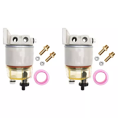 2pack Diesel Fuel Filter Water Separator For R12t Marine Spin-on Housing 120AT • $33.57