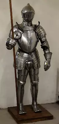 Medieval Armor Suit Of Roman 6 Feet Full Size Wearable LARP Armor Battle Suit • $755.61