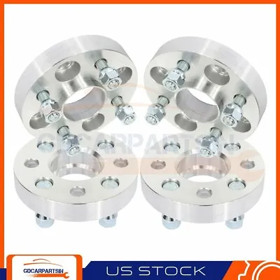 $67.38 • Buy (4) 1  (25mm) Hubcentric Wheel Spacers 4x100 Fits Acura Integra Honda Civic CRX