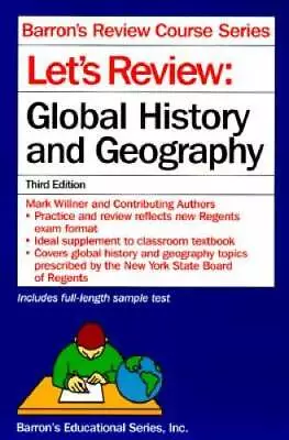 Lets Review: Global History And Geography (Barrons Review Course  - GOOD • $4.87