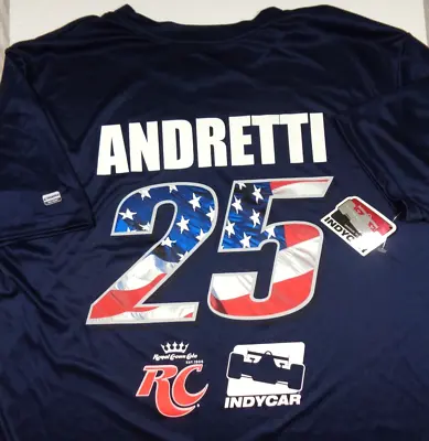 Mario Andretti NWT Men's T-Shirt M Indianapolis 500 RC Cola Racing IndyCar Tee • $35