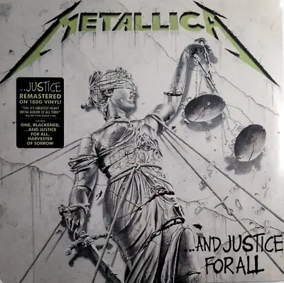 NEW SEALED Metallica And Justice For All Double 2 X LP 180g Black Vinyl • £29.99