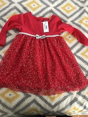 Baby’s Red Dress New 9-12 Months • £11.99