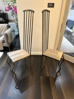 £18 • Buy Pair Of Used Rennie Mackintosh Style Chairs