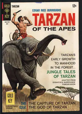 Tarzan #169 7.5 // Gold Key 1967 • £29.29