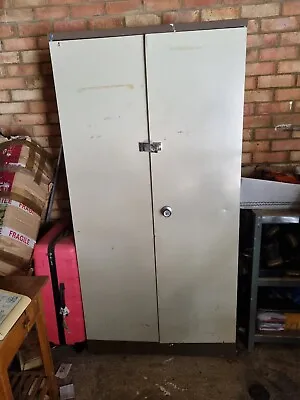 £50 • Buy Bisley Lockable Storage Cupboard Filing Cabinet With Key 