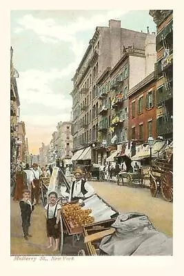 Vintage Journal Mulberry Street New York City By Found Image Press (English) Pa • $13.78