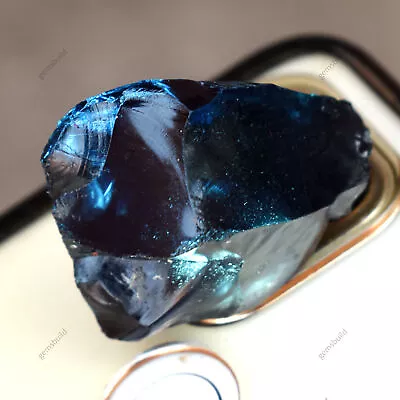 Lab-Created Sapphire Blue 100 Ct Uncut Rough CERTIFIED Loose Gemstones • $15.15