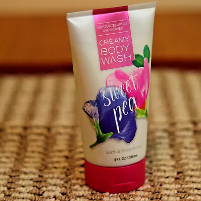 $10.99 • Buy Bath And Body Works Sweet Pea Creamy Body Wash Soap - New