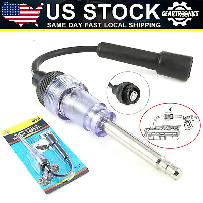 $5.69 • Buy SPARK PLUG TESTER Ignition System Coil Engine In Line Auto Diagnostic Test Tool 