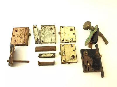 Mixed Lot Doorknob Lock Mechanisms Latches Corbin Yale Unbranded Locks Parts • $104