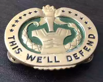 Military Issued Army Drill Sergeant ID Badge Pin-NEW • $1.99