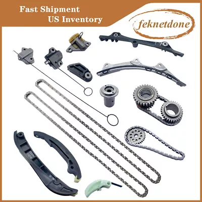 Timing Chain Kit Fit Maserati Ghibli Levante Quattroporte 3.0TT V6 Engine 323513 • $170.15