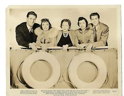 BILL EDWARDS + DIANA LYNN + DOROTHY GISH + GAIL RUSSELL 1944 ORIGINAL Photo  239 • £19.29