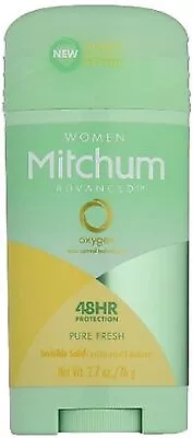 Mitchum For Women Advanced Control Anti-Perspirant Deodorant Invisible Solid Pur • $25.99