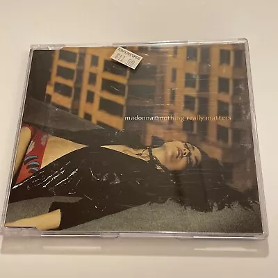 $9.99 • Buy WW MADONNA NOTHING REALLY MATTERS CD SINGLE 1999 RARE Promo