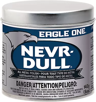 Eagle One Car Polish Nevr-Dull Wadding Metal Polish 5 Oz • $8.23