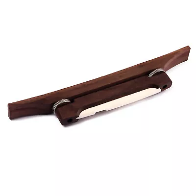 Guitar Mandolin Luthier Jazz Hardware Rosewood Bridge With Bone Saddle Tool • $13.31