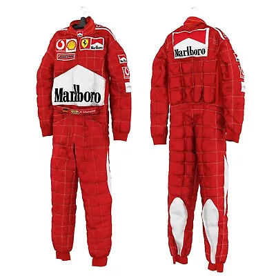 F1 Michael Schumacher Marlboro Race Suit CIK/FIA Level 2 Go Kart Racing Suit • $95