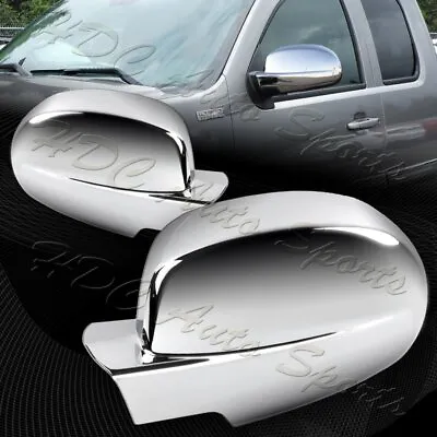 For 2007-2013 Chevy Silverado/Suburban/Tahoe Mirror Chrome Side Mirror Cover Cap • $38.99