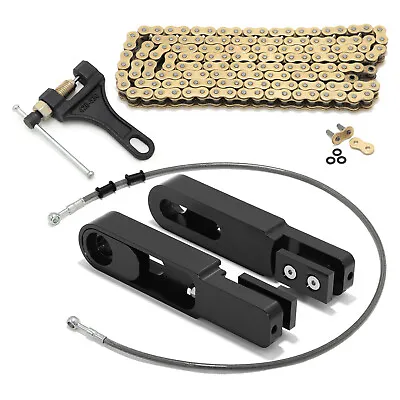 YZF-R1 6-9  Swingarm Extensions Brake Line Chain Remover For Yamaha R1 R1S 15-24 • $300.69