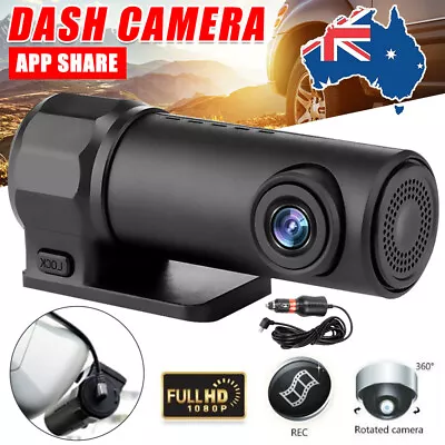 $36.45 • Buy WIFI HD Hidden Car DVR Dash Camera 170° Video Driving Recorder Cam Night Vision