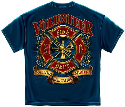 Volunteer Firefighter Blue - T-shirt  • $27.99