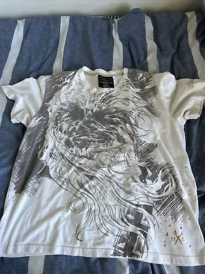 2008 Star Wars X Marc Ecko  Chewbacca Graphic Short Sleeve T-Shirt Mens XXL • $28