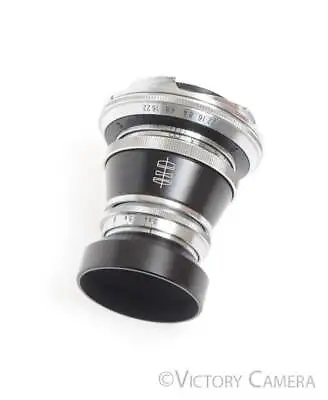 Voigtlander Heliar 50mm F3.5 Prime Lens For Leica M Mount -Clean W/ Shade- • $451.25