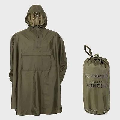 Snugpak Enhanced Patrol Poncho Olive Green Waterproof Military Hiking Shelter • £54.35