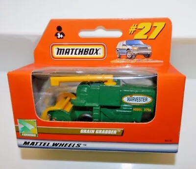 Matchbox Window Box 2000 #27 Grain Gabber Harvester • $2.99