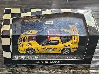 MINICHAMPS 1/43 CORVETTE C5R ALMS PETIT LM 2002 #400 021493 Diecast Model Car • $48.59