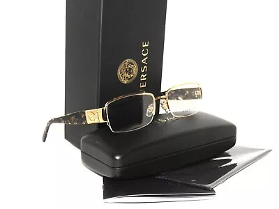 Versace Frame  1175B 1002 53 Gold Eyeglasses VE1175b  • $109.99